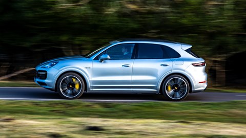 Best hybrid SUVs: 5th, the Porsche Cayenne Turbo S E-Hybrid offers impressive performance and low CO2